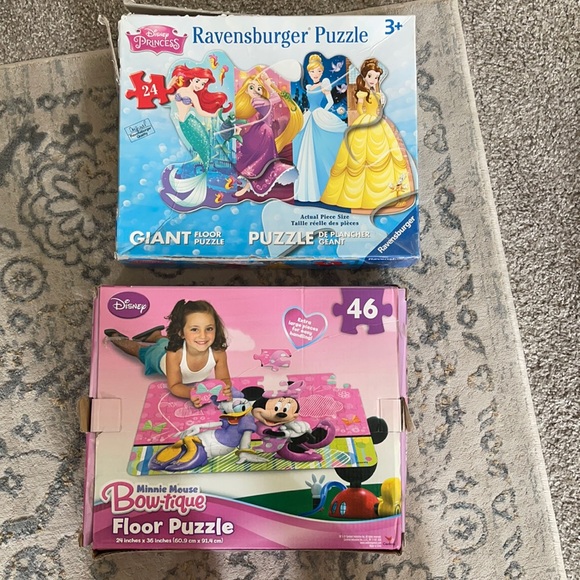 Disney Toys Disney Floor Puzzles Poshmark